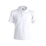 YPS180 - Polo Niño Blanco "keya"